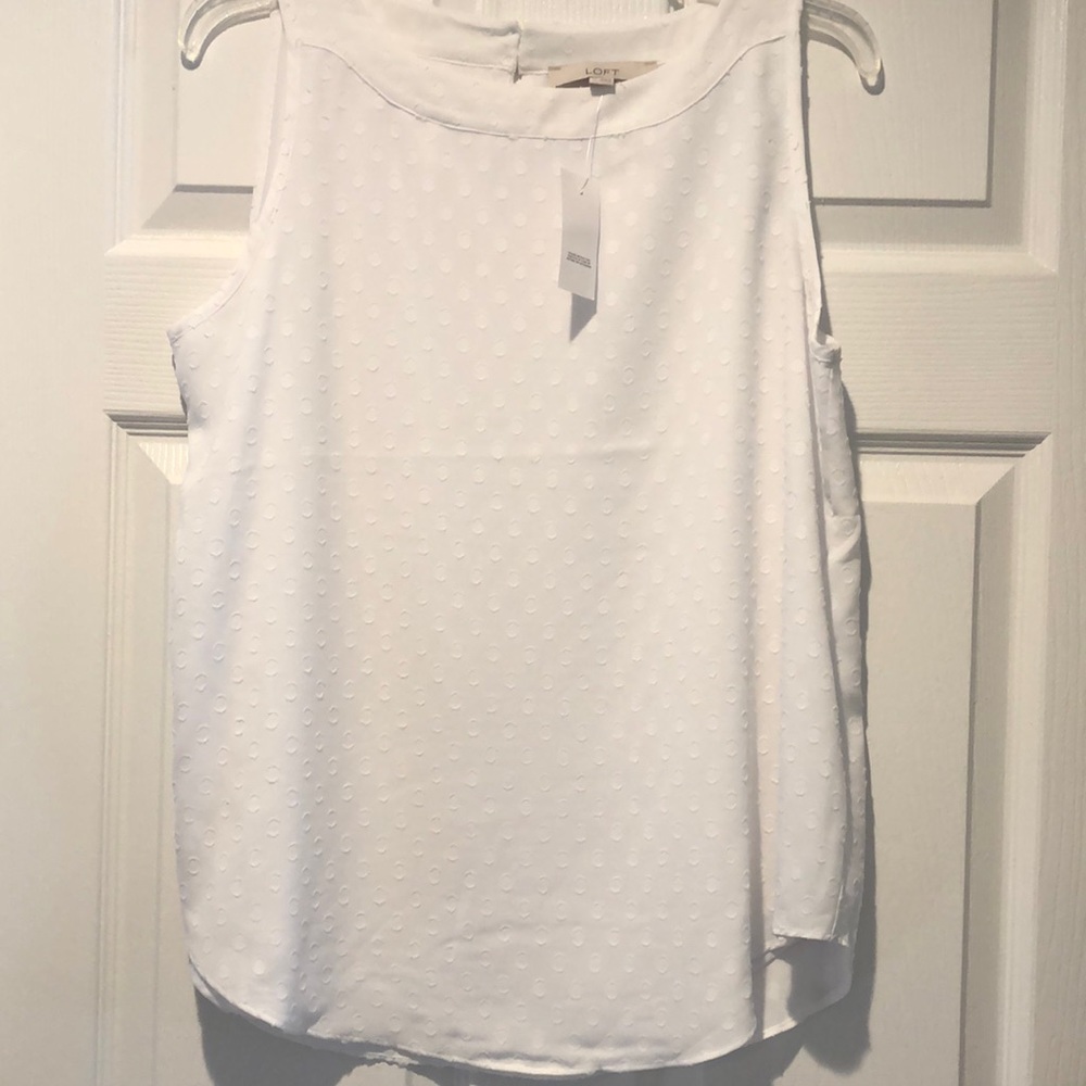 Sleeveless Top with lining